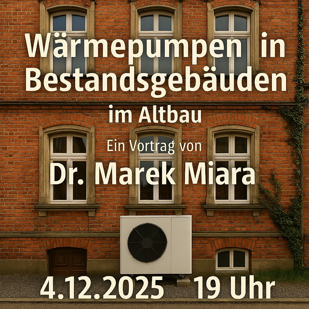 Wärmepumpen in Bestandsgebäuden Vortrag